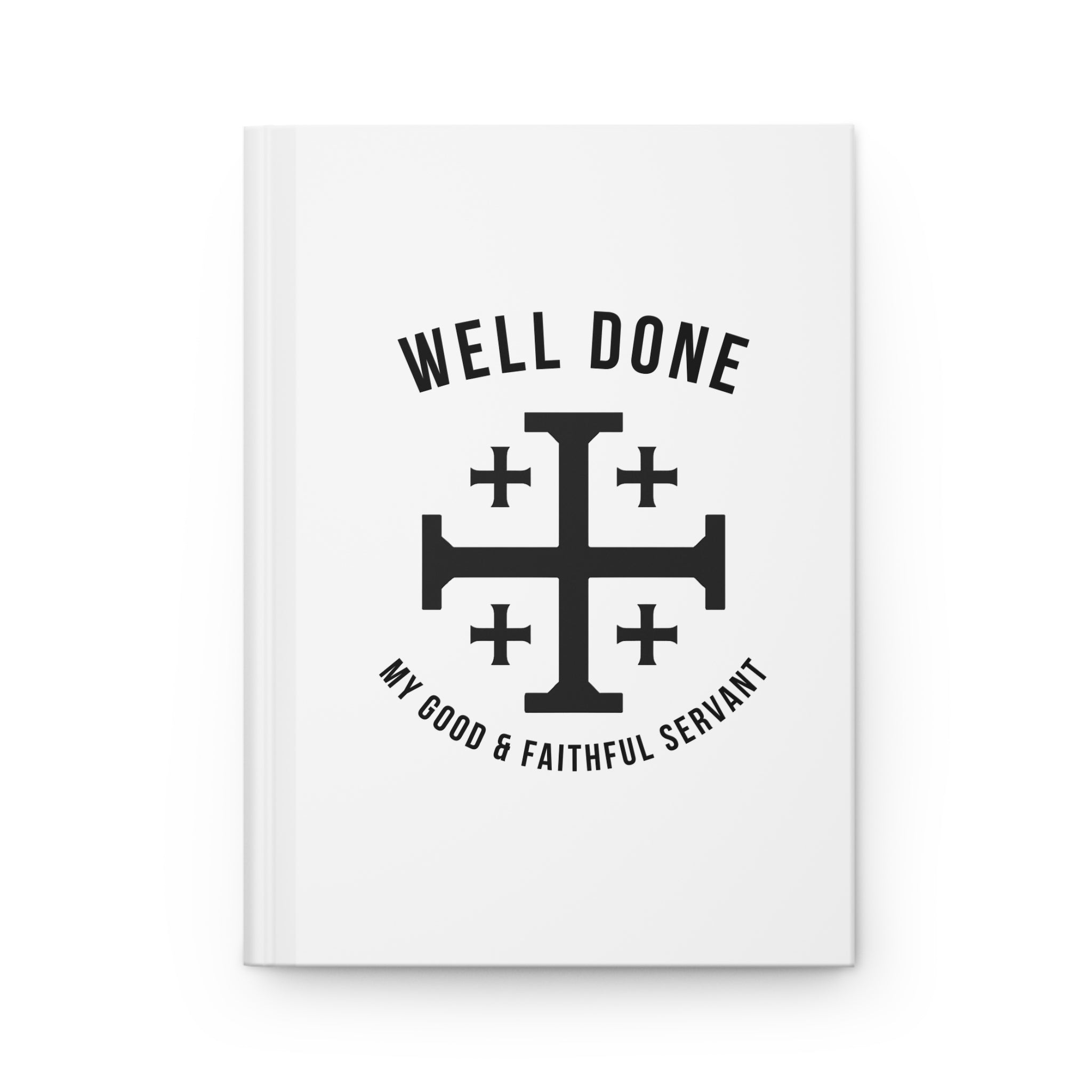Matthew 25:21 Hardcover Journal | Christian Inspirational Faith Notebook