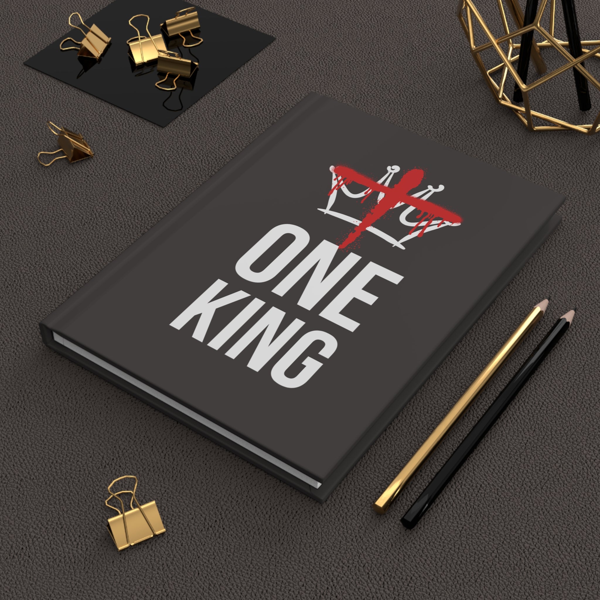 Christ the One King Hardcover Journal | Christian Inspirational Faith Notebook