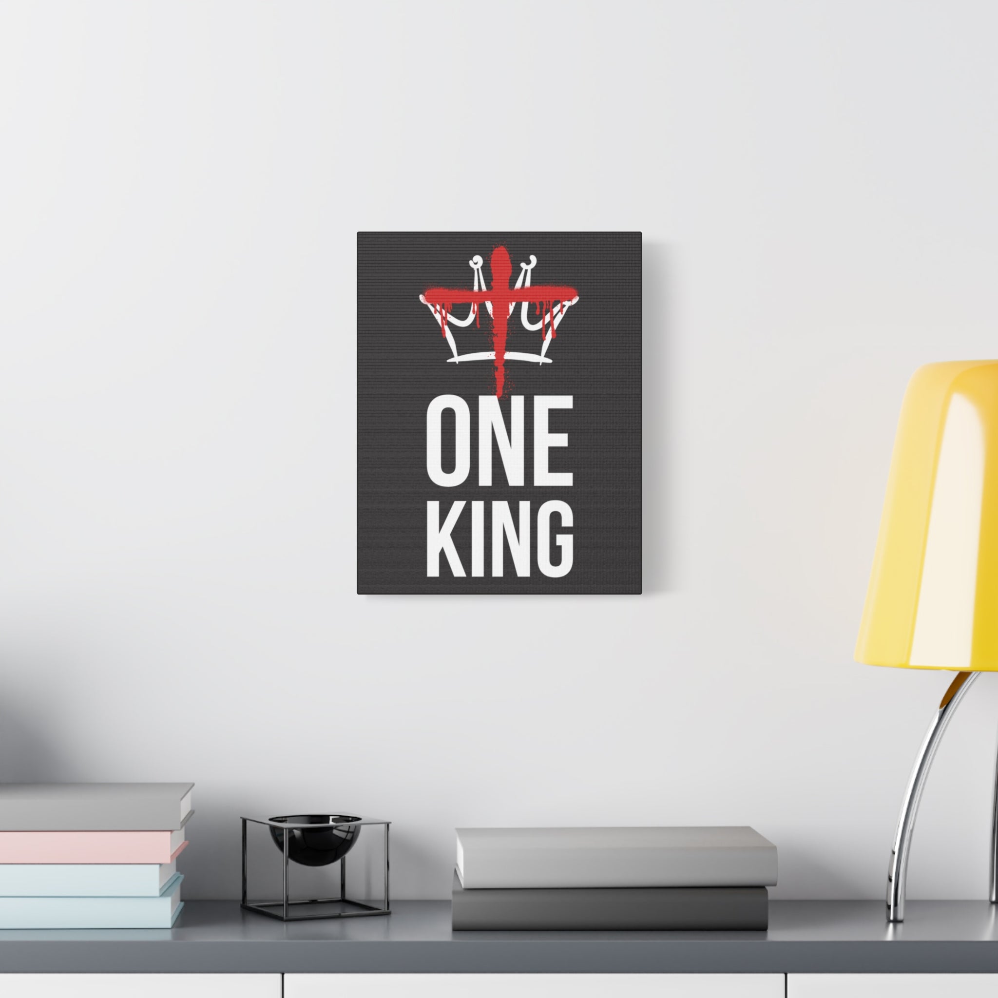 Christ the One King Vintage Canvas | Christian Wall Art