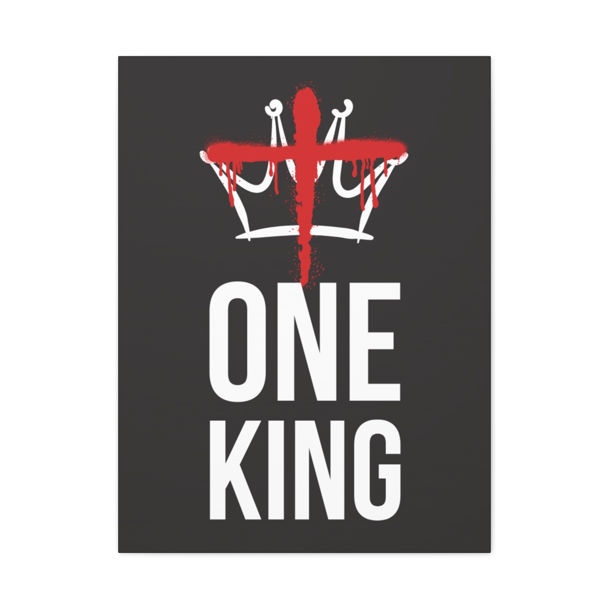 Christ the One King Vintage Canvas | Christian Wall Art