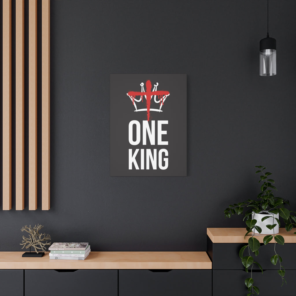 Christ the One King Vintage Canvas | Christian Wall Art