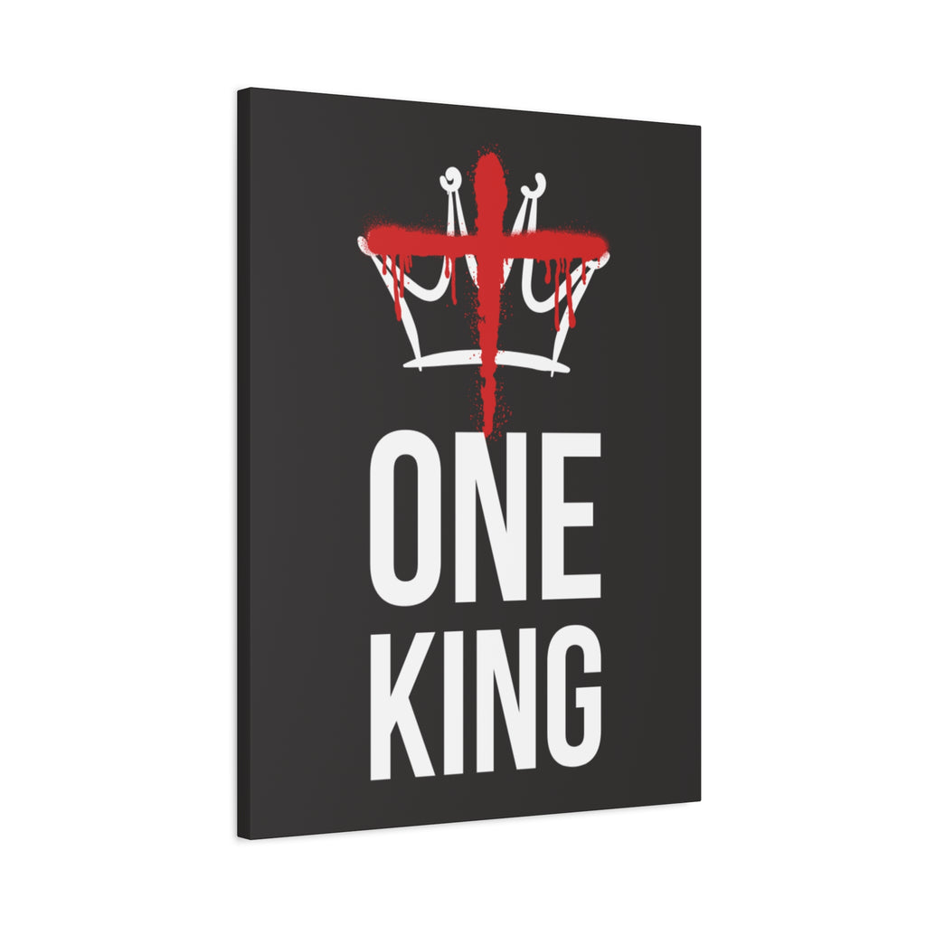 Christ the One King Vintage Canvas | Christian Wall Art