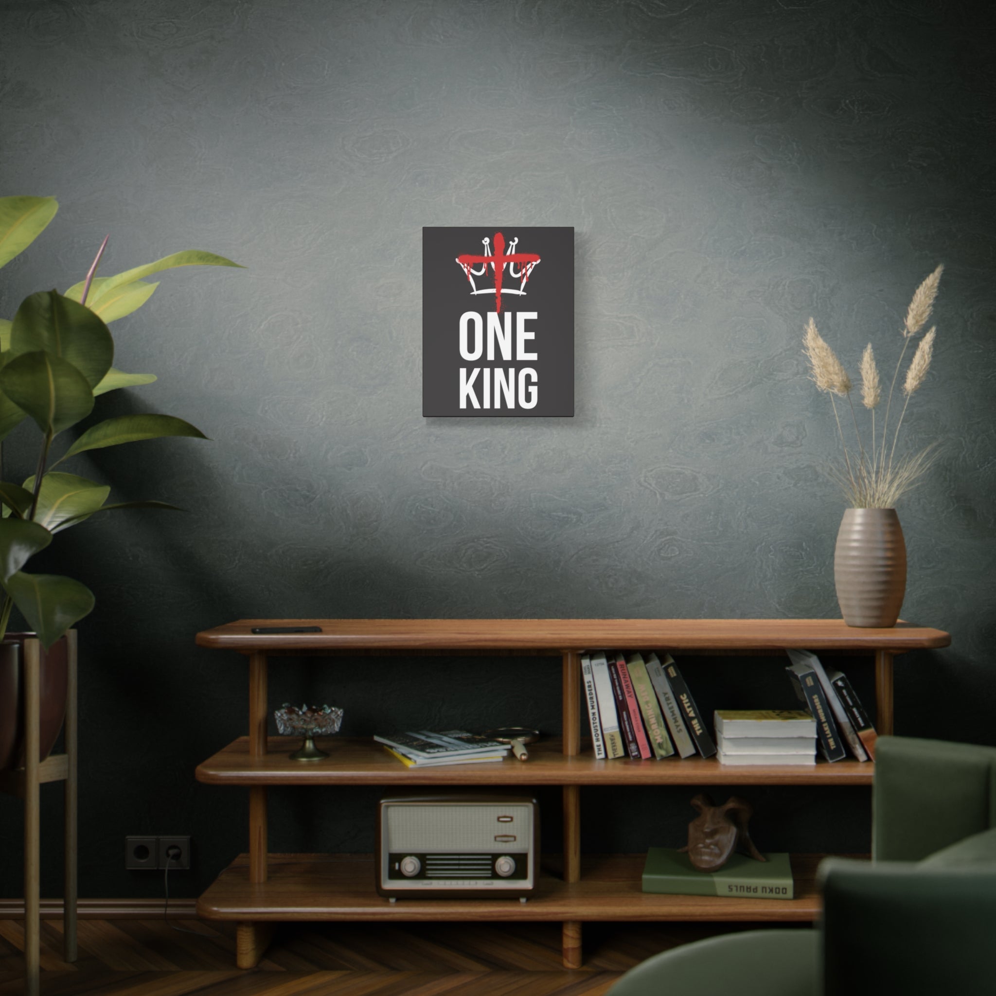 Christ the One King Vintage Canvas | Christian Wall Art