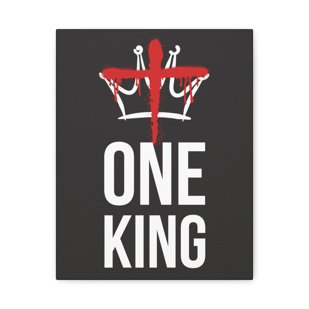 Christ the One King Vintage Canvas | Christian Wall Art