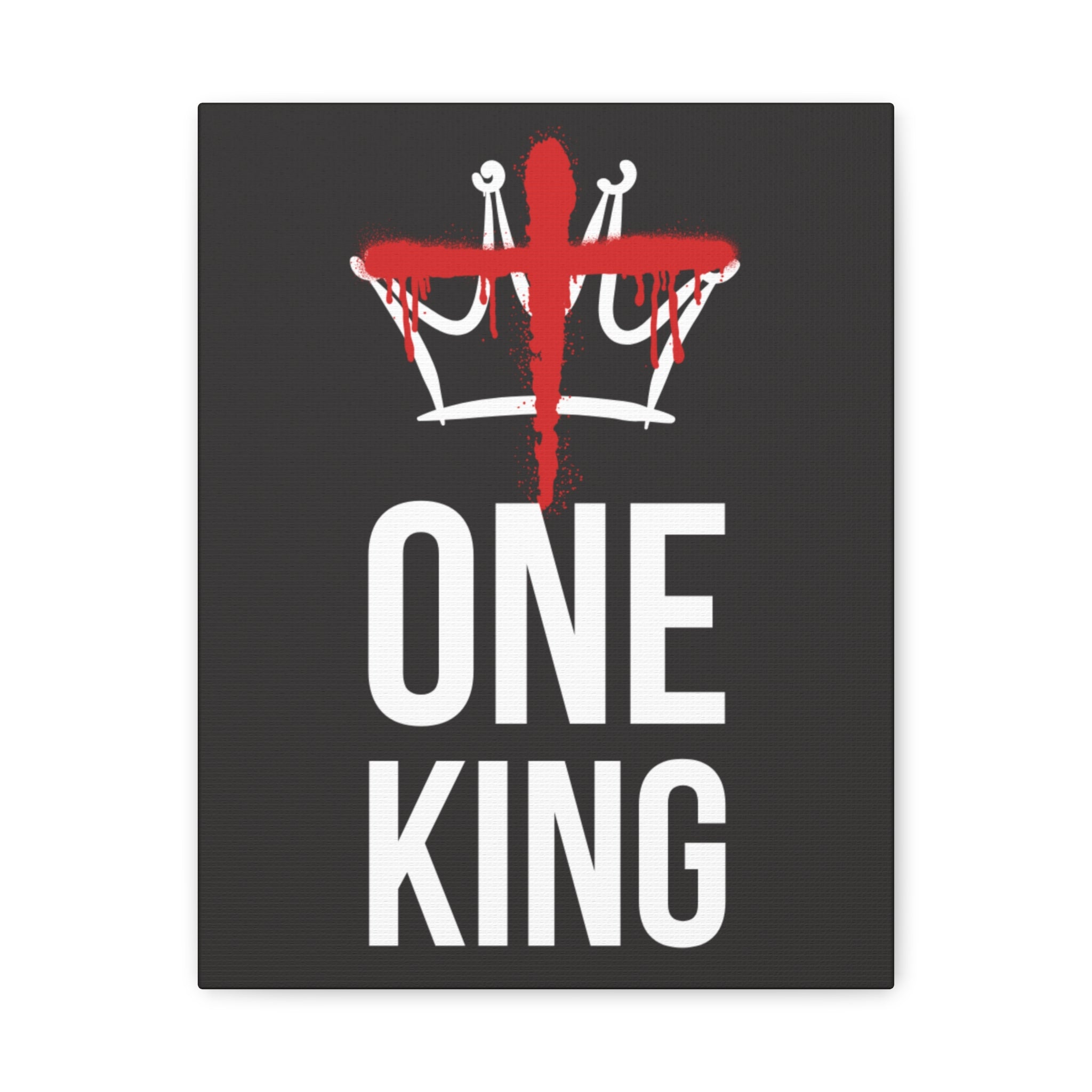 Christ the One King Vintage Canvas | Christian Wall Art