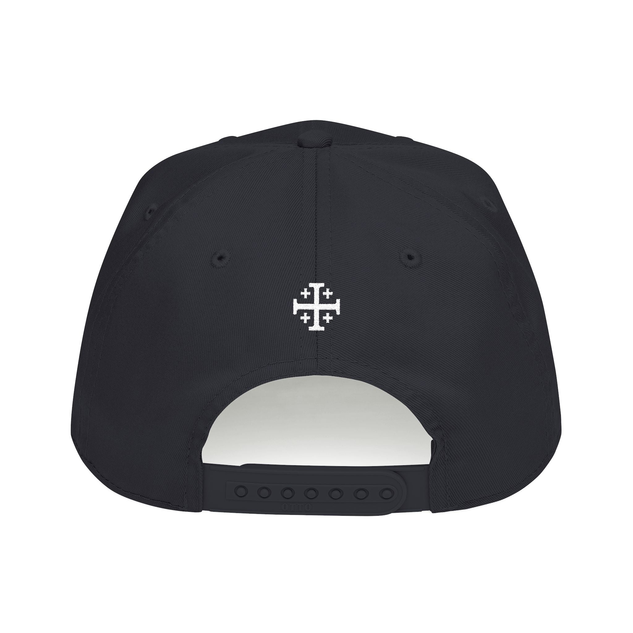 Black Crown of Thorns Christian Baseball Hat back