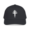 Black Crown of Thorns Christian Baseball Hat front