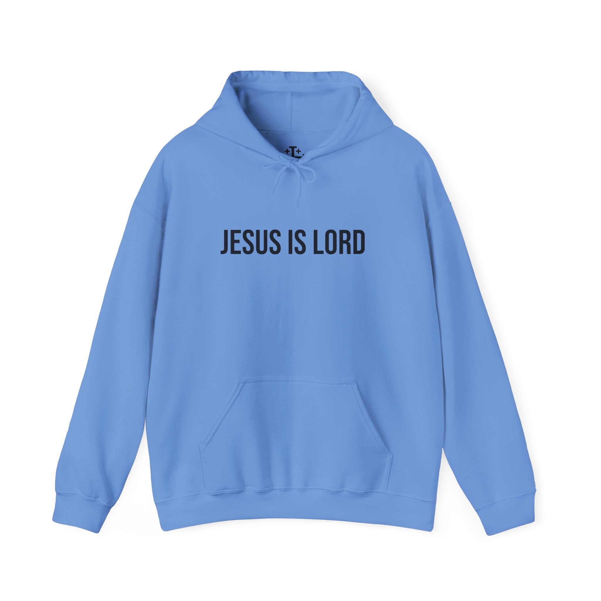 Carolina Blue Jesus is Lord Hoodie Main