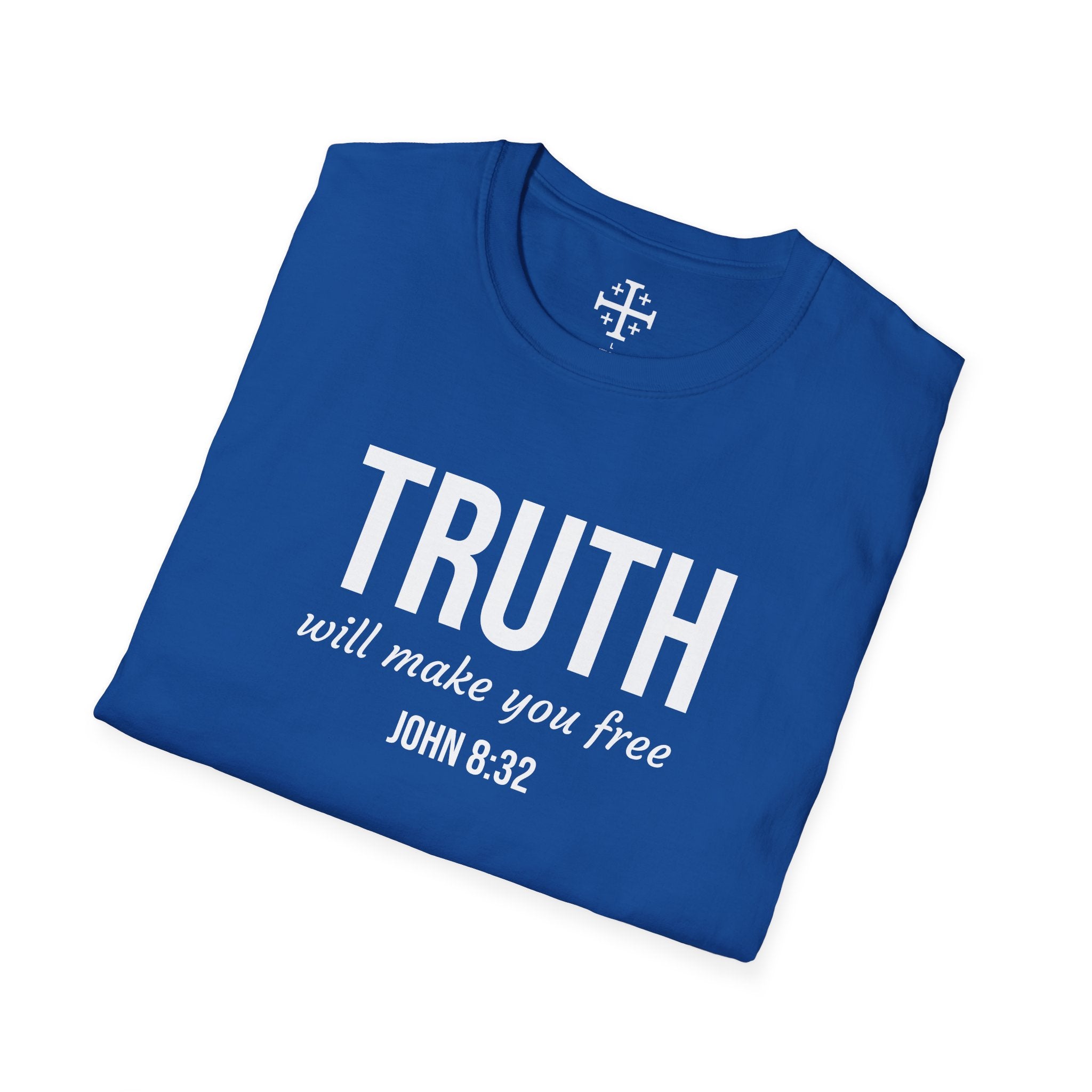 Royal John 832 Christian T-Shirt folded