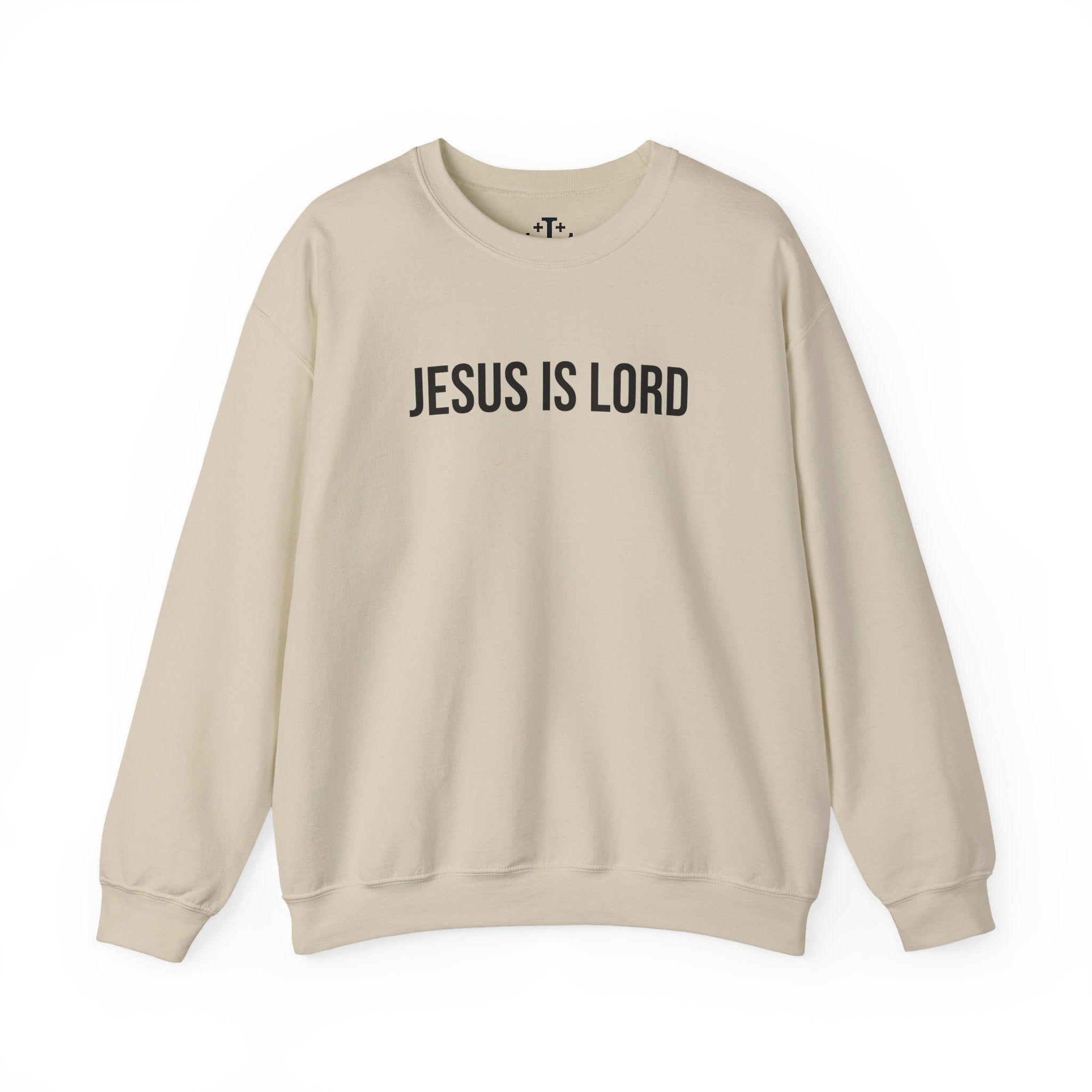 Sand Jesus is Lord Christian Crewneck Sweatshirt main