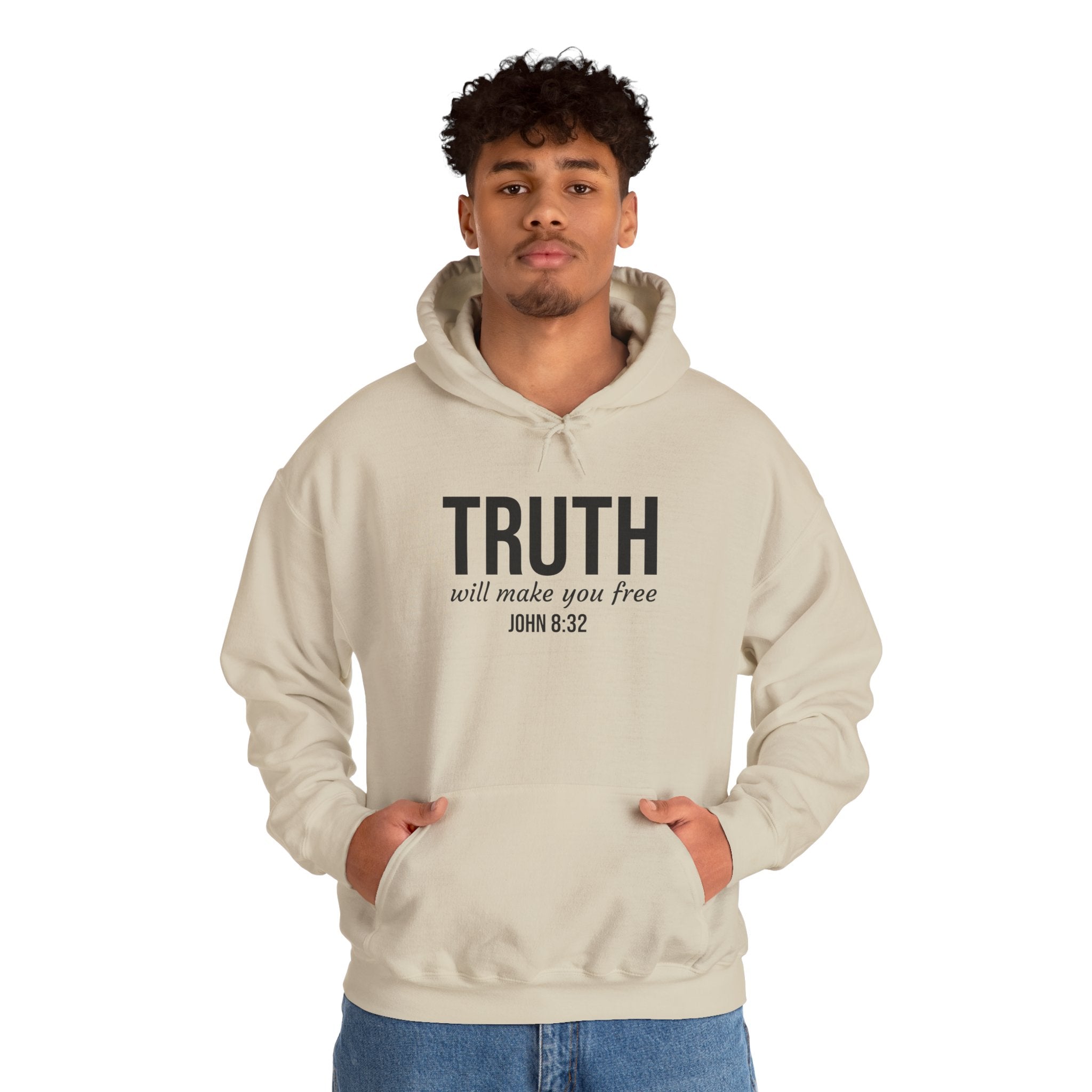 Sand John 832 Christian Hoodie Model 1