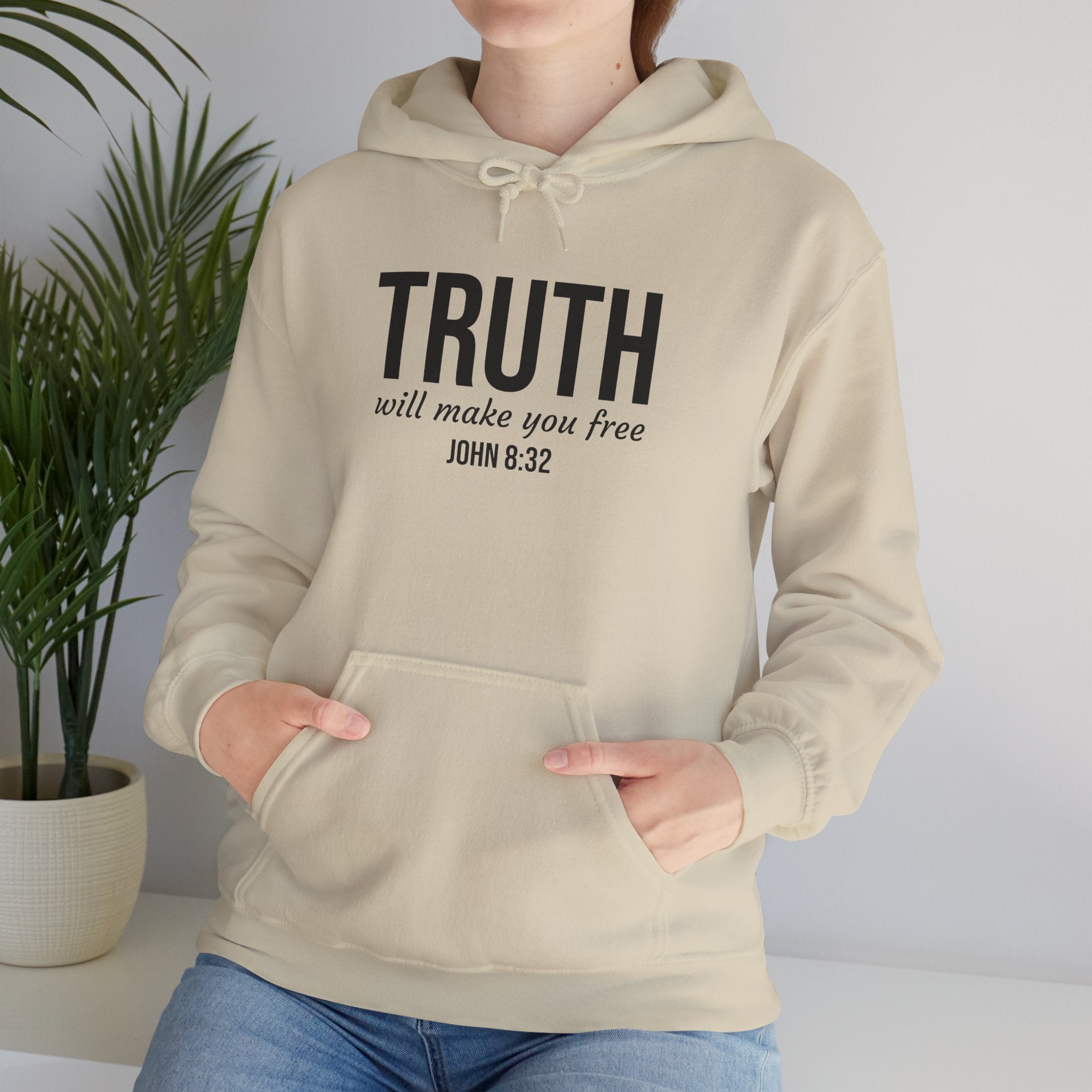 Sand John 832 Christian Hoodie Model 3