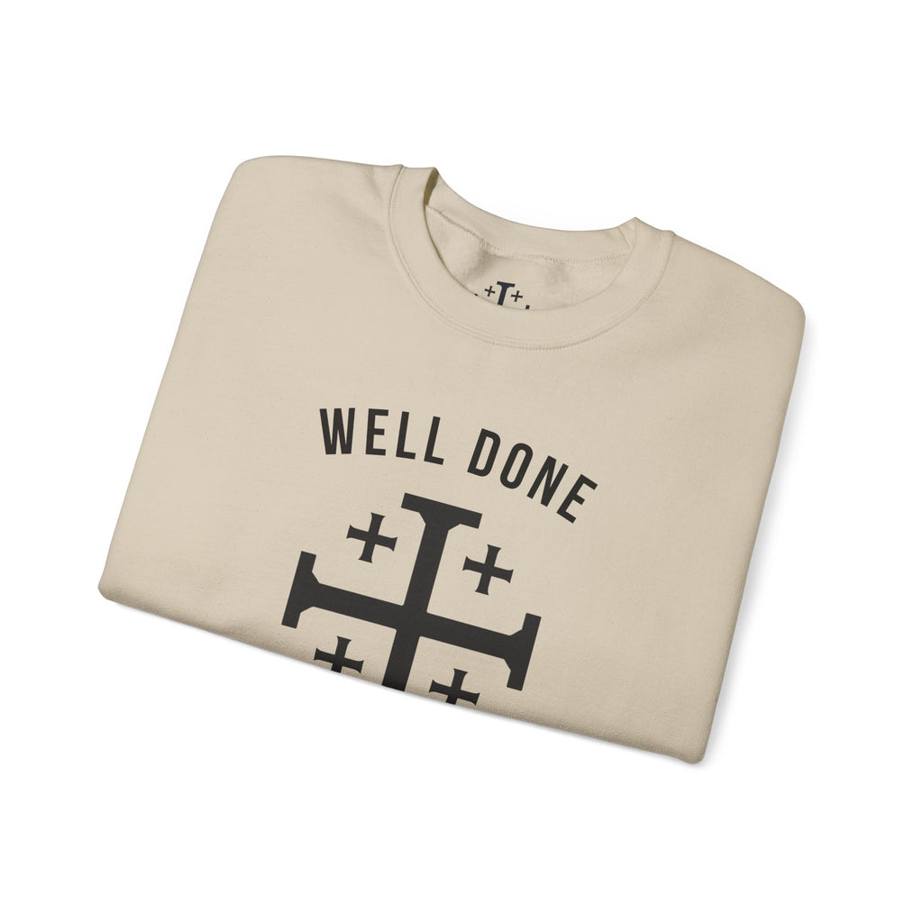 Sand Matthew 2521 Christian Crewneck sweatshirt folded