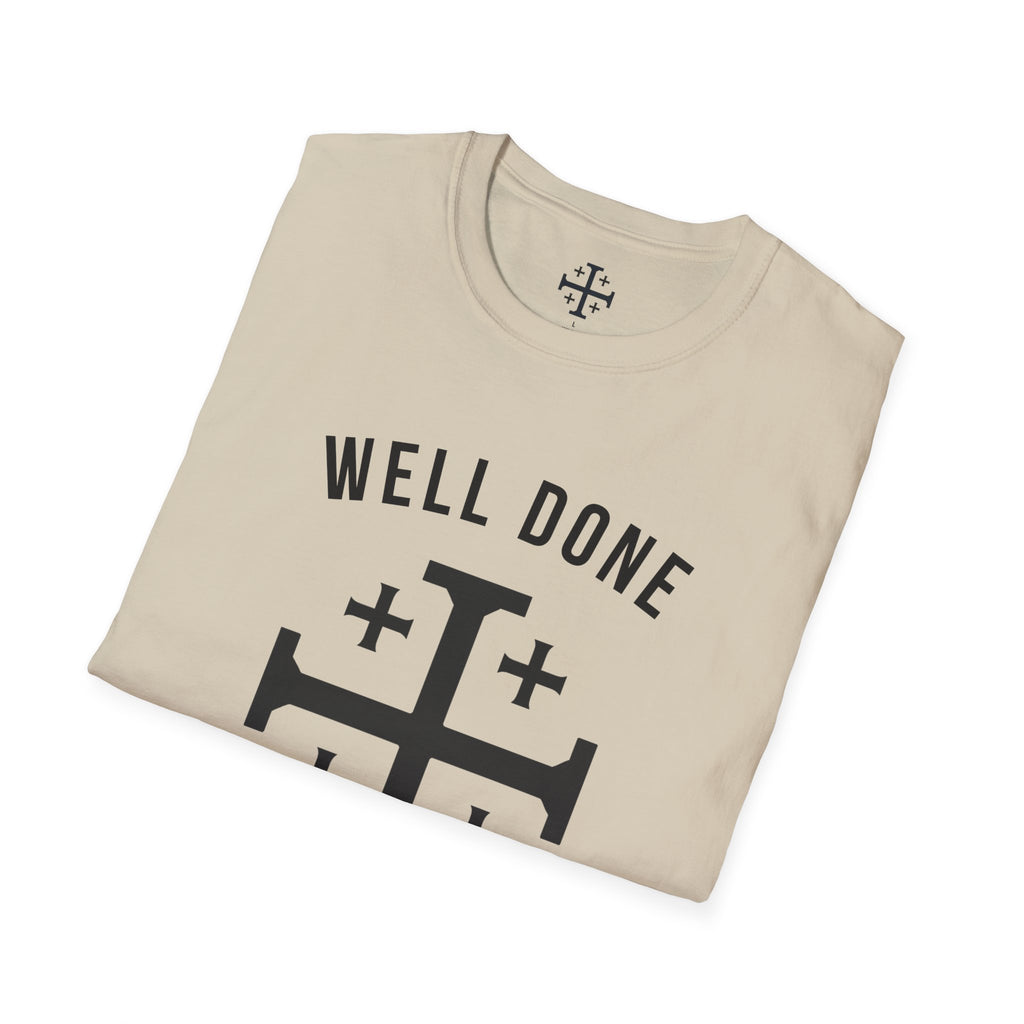 Sand Matthew 2521 Christian T-Shirt folded