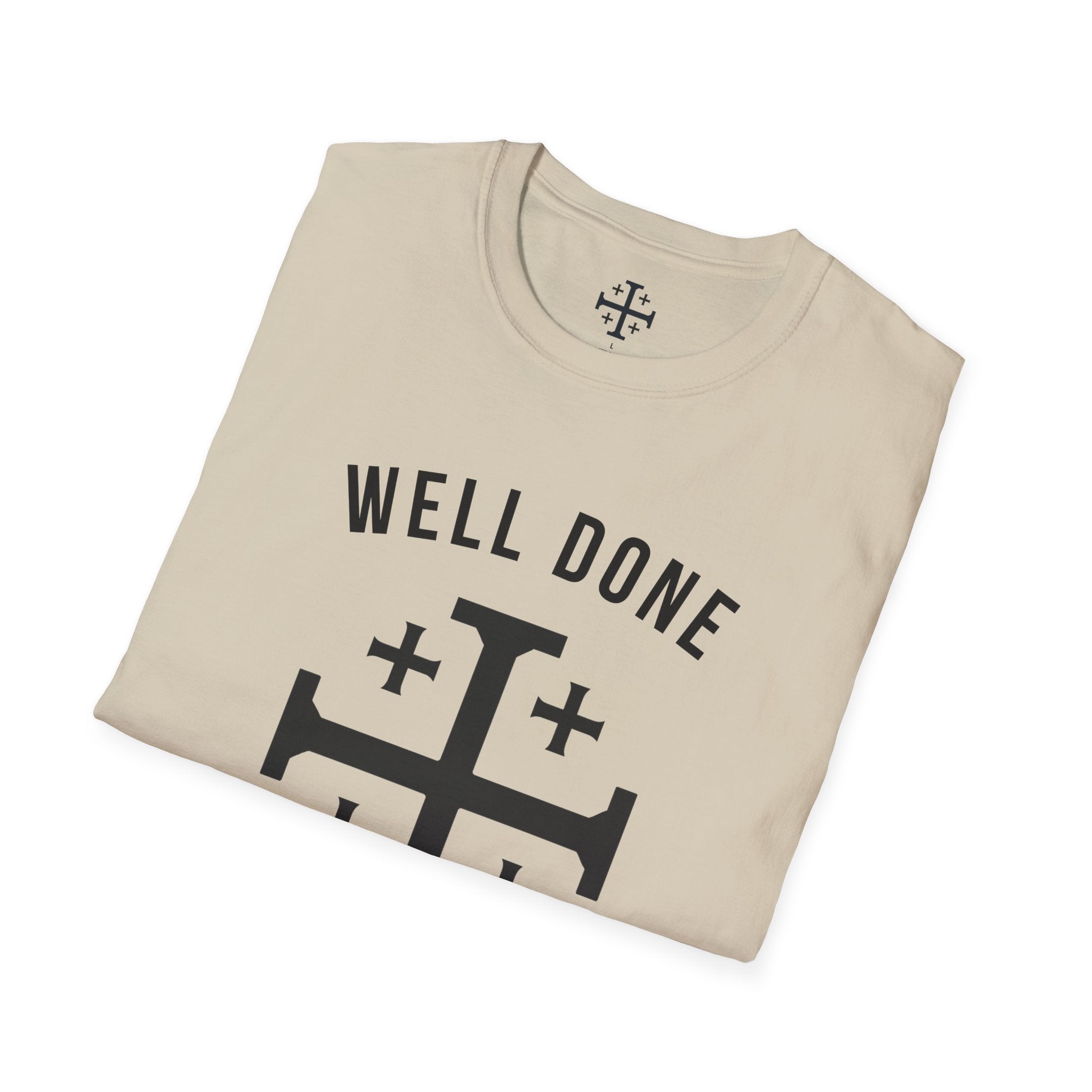 Sand Matthew 2521 Christian T-Shirt folded