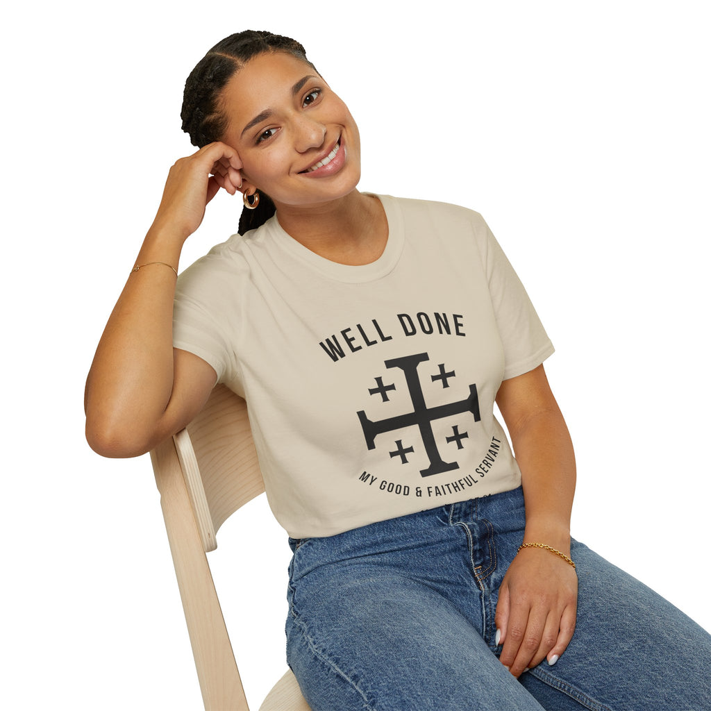 Sand Matthew 2521 Christian T-Shirt model 1