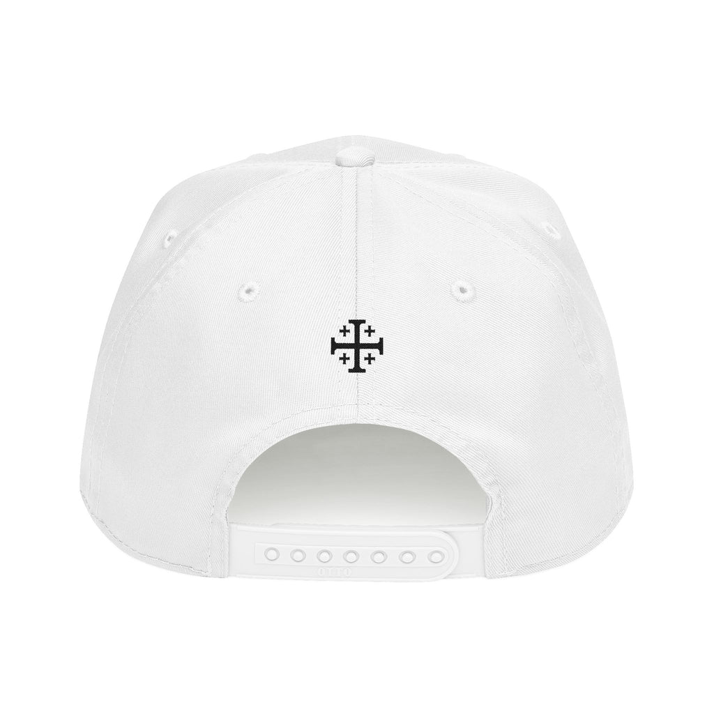 White Crown of Thorns Christian Baseball Back