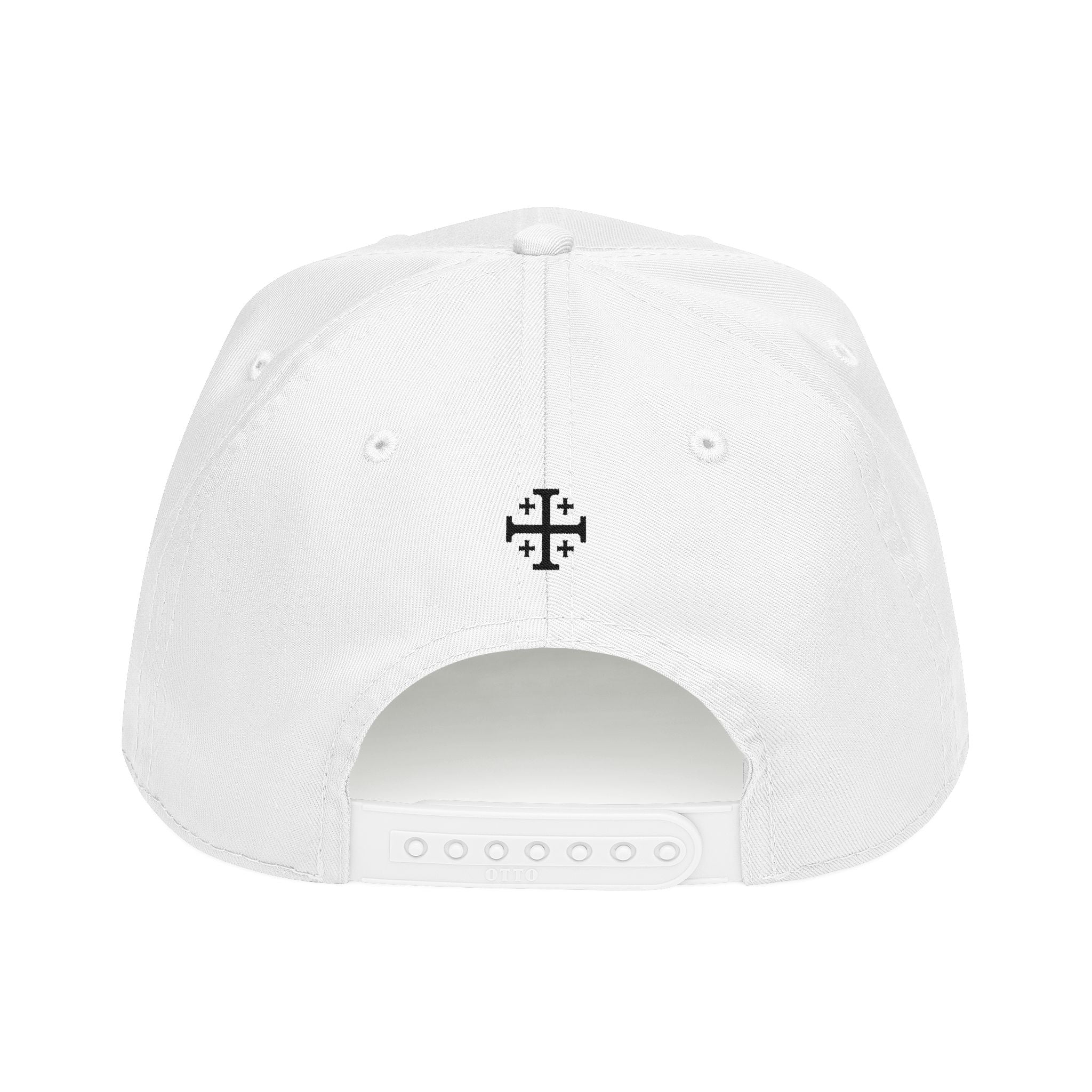 White Crown of Thorns Christian Baseball Back