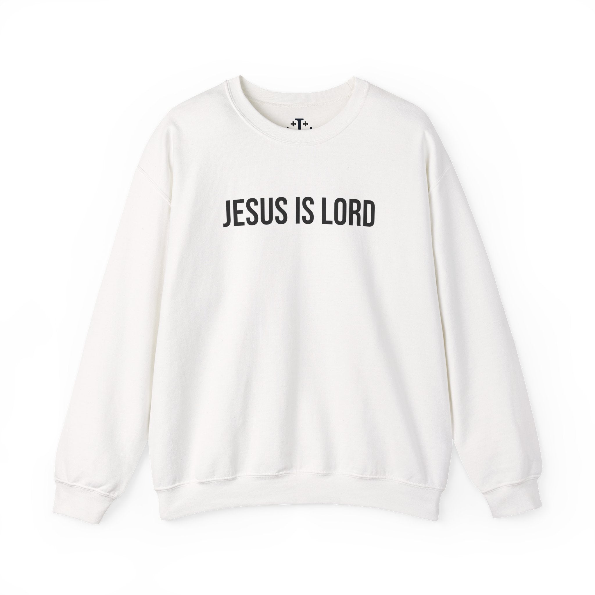 White Jesus is Lord Christian Crewneck Sweatshirt main