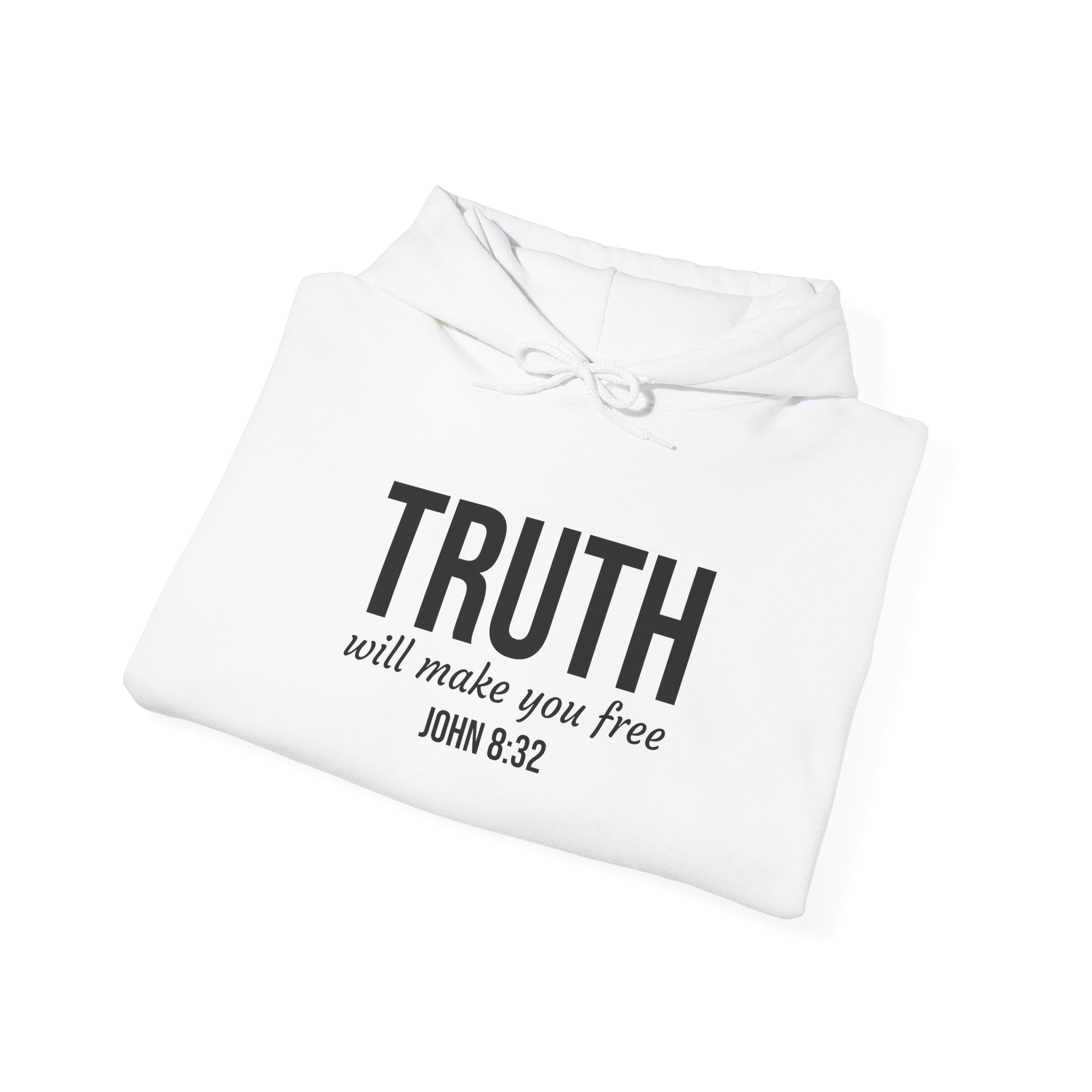 White John 832 Christian Hoodie Folded